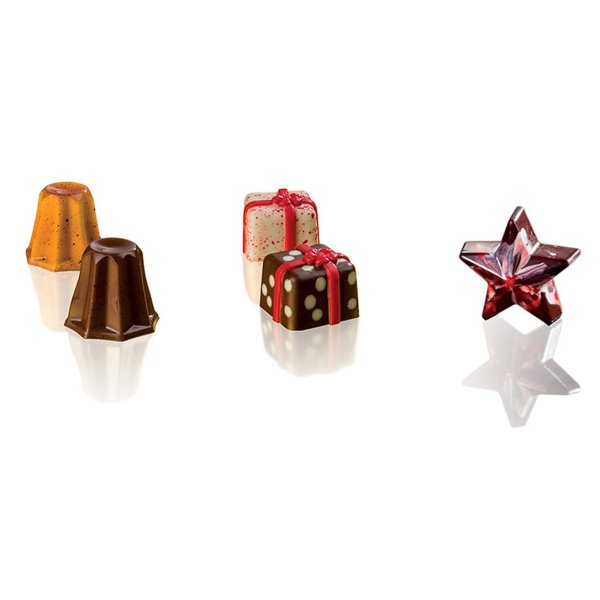 MA1984 Форма для шоколаду "Зірка" 40x42 x16 мм