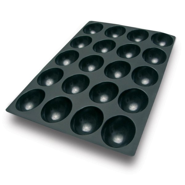 SQ064 Форма силіконова 600x400 мм, "напівсфера" ø70 h41 mm (24 шт.)