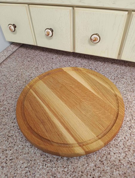 Дошка кругла Дуб 50см