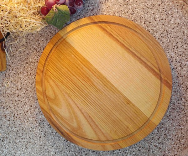 Дошка кругла Ясен 40см