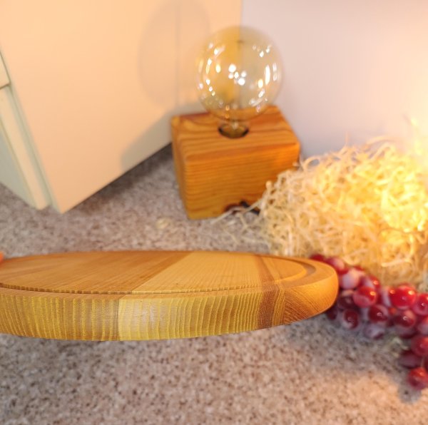 Дошка кругла Ясен 50см