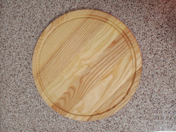 Менажниця на 4 відділа, кругла 30см, Ясен