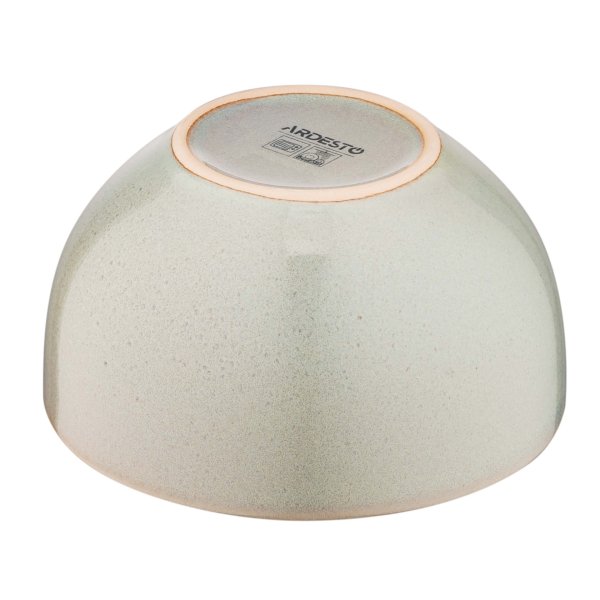 ARDESTO Салатник Lecco, 14 см, сірий, кераміка