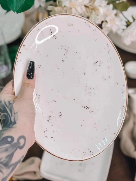 Grain тарілка овальна 31*24см