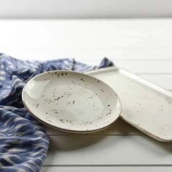 Grain тарілка прямокутна 23*16см