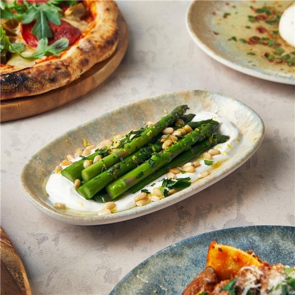 Luz Gourmet Тарілка овальна 24*14см