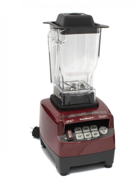 Высокомощный профессиональный блендер JTC OmniBlend V TM-800B 1,5 л бордовый