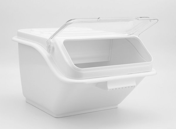 Контейнер для сыпучих ингредиентов штабелируемый белый 8 л