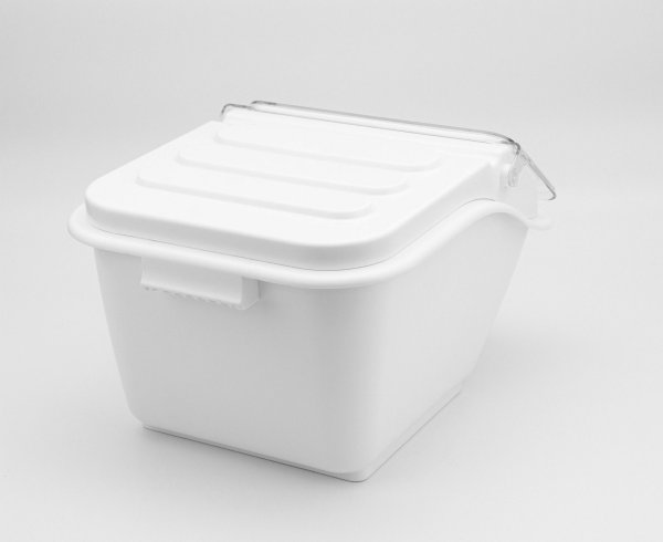 Контейнер для сыпучих ингредиентов штабелируемый белый 8 л