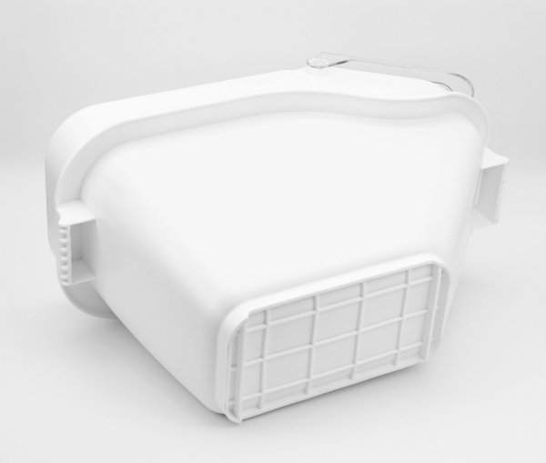 Контейнер для сыпучих ингредиентов штабелируемый белый 20 л