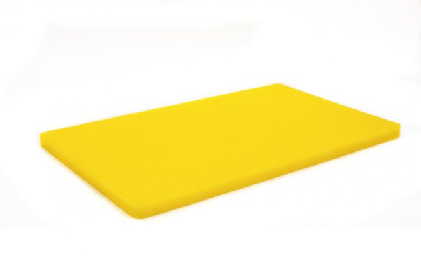 Дошка обробна двостороння LDPE 500×300×20 мм жовта