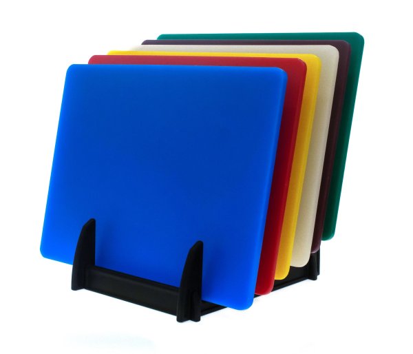 Дошка обробна двостороння LDPE 400×300×20 мм біла