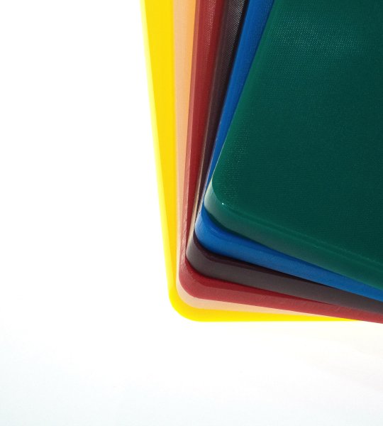 Дошка обробна двостороння LDPE 600×400×20 мм жовта