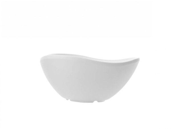 Соусник із меламіну трикутний білий 80 мл 85×85×40 мм