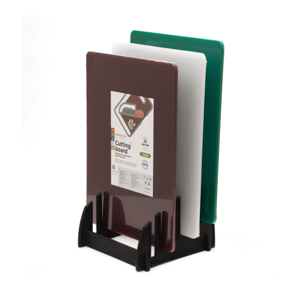 Дошка обробна двостороння LDPE 500×300×12 мм біла