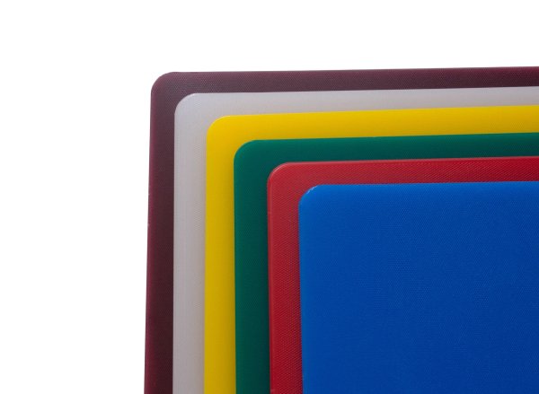 Дошка обробна двостороння LDPE 400×300×10 мм червона