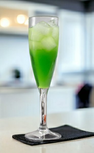 Келих для шампанського з полікарбонату прозорий 180 мл