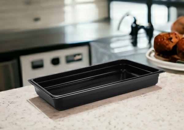 Гастроємність із поліпропілену 1/1 65 мм чорна