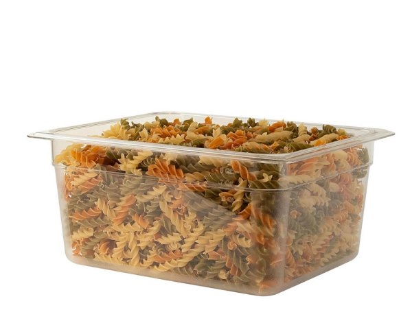 Гастроемкость из поликарбоната 1/2 150 мм 8 л прозрачная