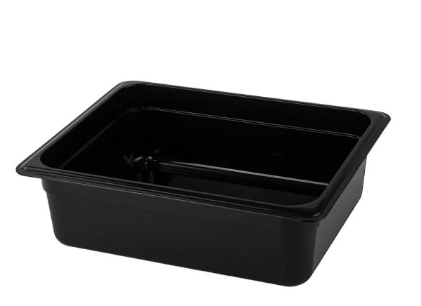 Гастроемкость из полипропилена 1/2 100 мм 5 л черная