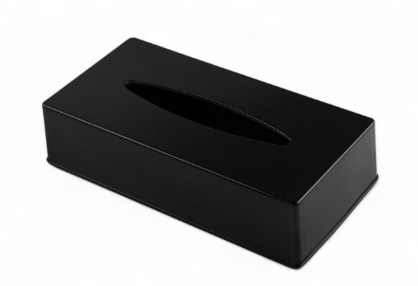 Салфетница под салфетки со сложением 24×11,8×6 см черная