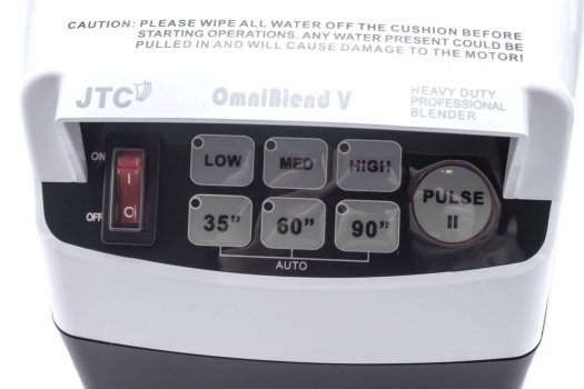 Высокомощный профессиональный блендер JTC OmniBlend V TM-800B 1,5 л белый