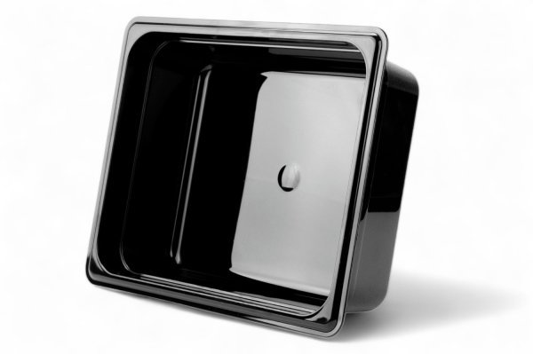 Гастроємність із полікарбонату 1/2 100 мм 6 л чорна