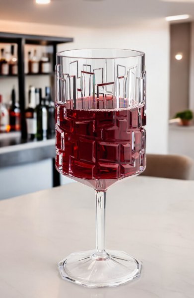 Келих для вина Stone з полікарбонату прозорий 400 мл