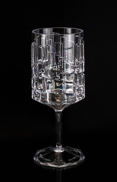 Келих для вина Stone з полікарбонату прозорий 400 мл