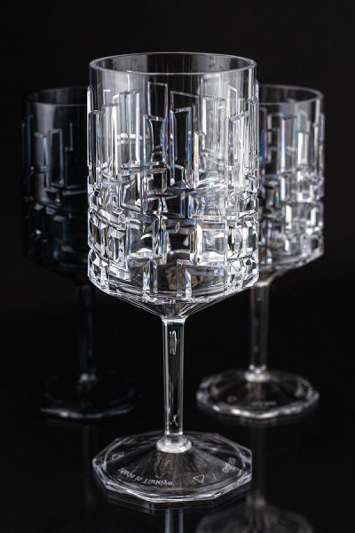 Келих для вина Stone з полікарбонату прозорий 400 мл