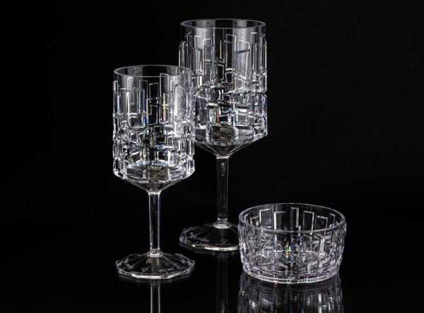 Келих для вина Stone з полікарбонату прозорий 400 мл