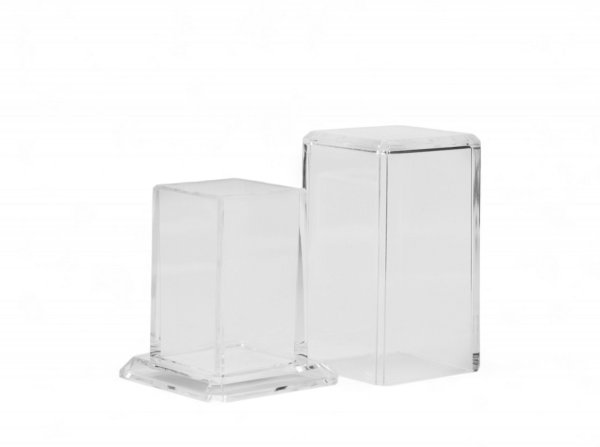 Подставка для зубочисток с крышкой из акрила 7,5х3,8 см