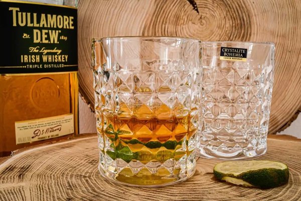 Набір  склянок для віскі Bohemia Diamond 230 мл/6шт