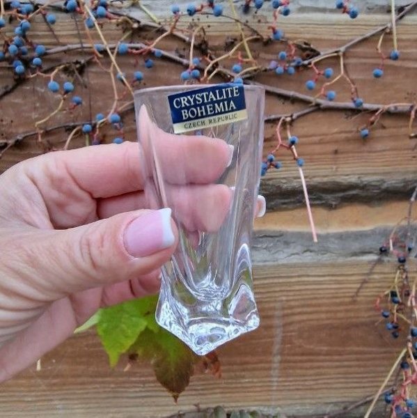 Набір стопок для горілки Bohemia  Quadro  50мл 6шт 