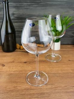 Кришталеві келихи для вина Bohemia Colibri (GASTRO) 650мл 6 штук