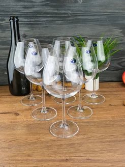 Кришталеві келихи для вина Bohemia Colibri (GASTRO) 650мл 6 штук