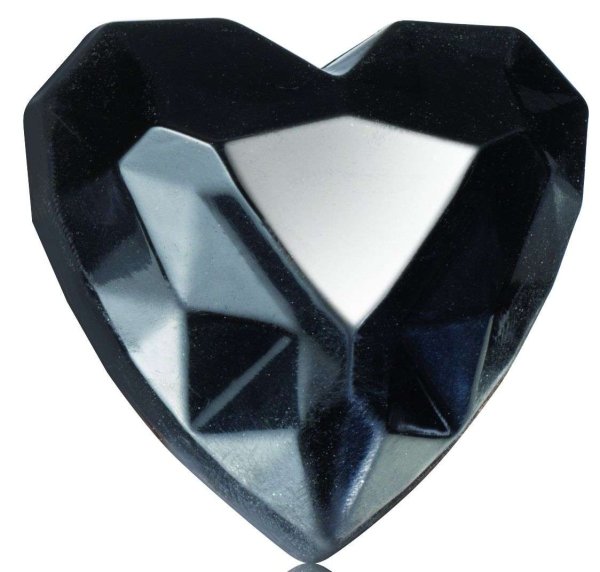 Форма для шоколаду "Рубін-серце" 33х33 мм Martellato MA1993