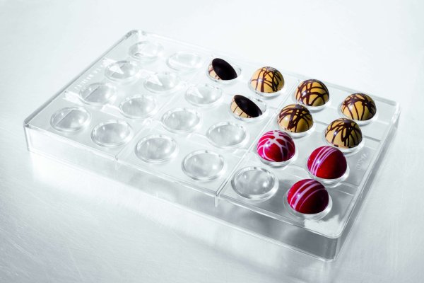 Форма для шоколаду "Півсфера" 30 мм Martellato MA5000