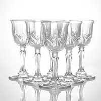 Набір чарок на ніжці Karat Pasabahce 58мл