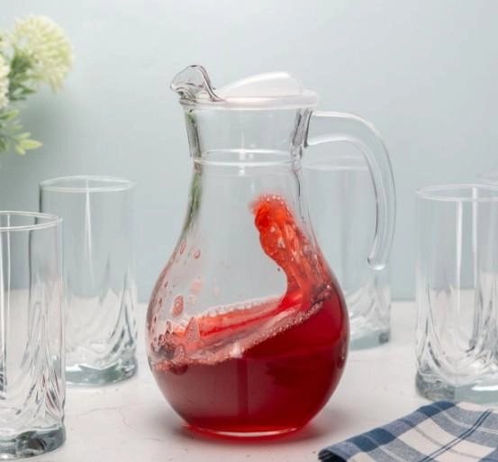 Глечик з кришкою Jugs Bistro Pasabahce 1 л