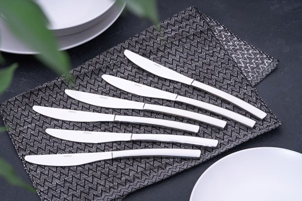 Набір столових ножів Ardesto Black Mars Charm 6 пр., нержавіюча сталь