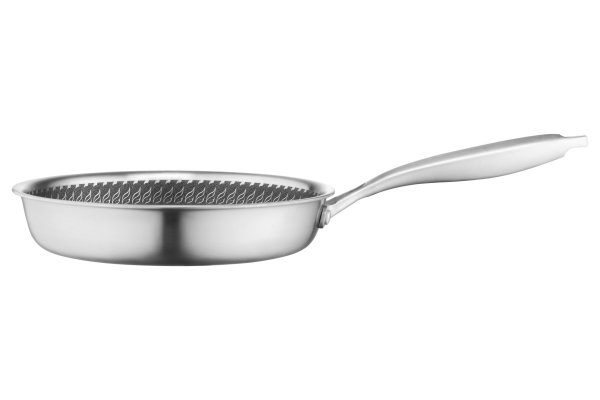 Сковорода Ardesto Black Mars Avior 24 см, нержавіюча сталь Triply