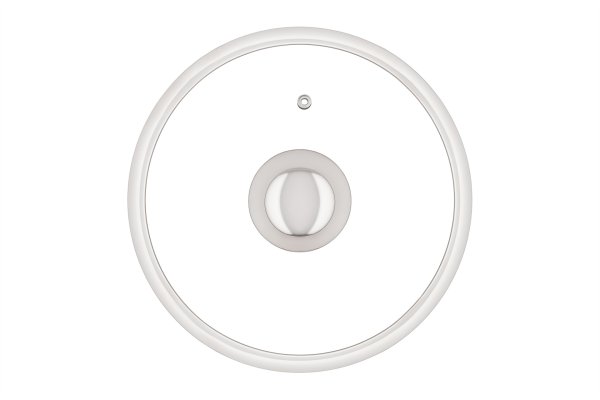 Кришка Ardesto Gemini 24 см, скло, нержавіюча сталь