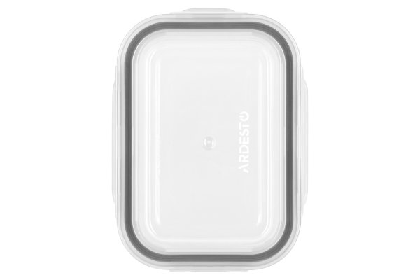 Контейнер для зберігання Ardesto Gemini 400 мл, прямокутний, боросилікатне скло