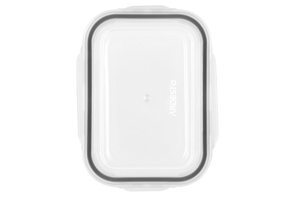 Контейнер для зберігання Ardesto Gemini 600 мл, прямокутний, боросилікатне скло
