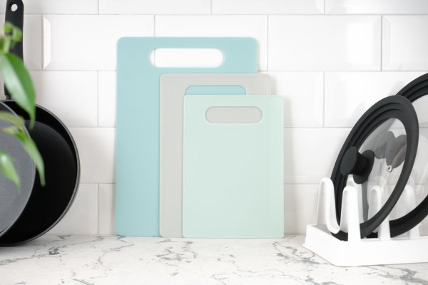 Набір дощок кухонних Ardesto Gemini Gourmet 3 шт.: 25*17,6; 28,8*19,6; 35,2*24,8 см, пластик