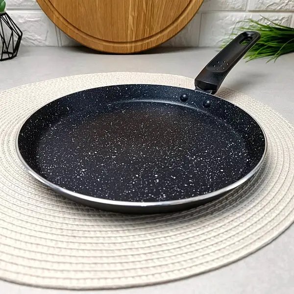 Сковорода для млинців Mini Ardesto Gemini Gourmet 18 см, чорний, алюміній