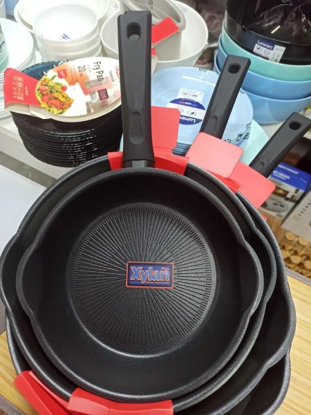 Сковорода Ardesto Gemini Ravenna 24 см, чорний, алюміній