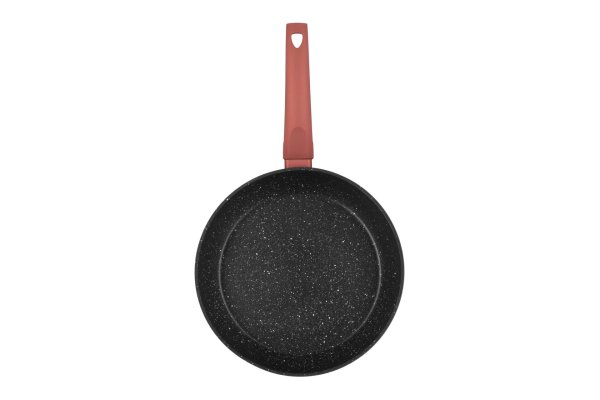 Сковорода Ardesto Gemini Molise 24 см, червоний, алюміній