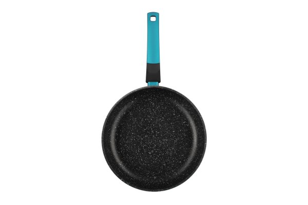 Сковорода Ardesto Gemini Foggia 24 см, синій, алюміній